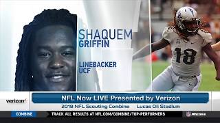 Shaquem Griffin  2018 NFL Scouting Combine workout | Mar 4, 2018