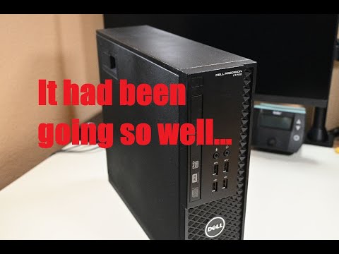 Refurbishing a Dell Precision T1700 for a Friend