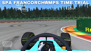 Real Racing 3 Spa Francorchamps Time Trial Hotlap! screenshot 3