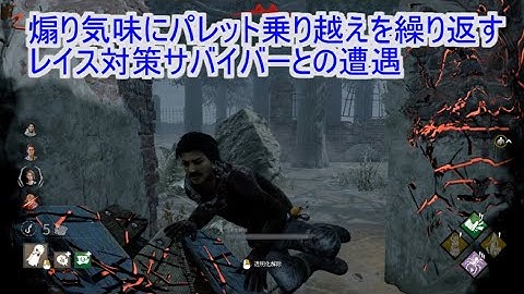 煽り気味にパレット乗り越えを繰り返す、レイス対策サバイバーとの遭遇【DBD】
