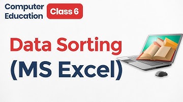 Class 6 MS Excel : Data Sorting (Spreadsheet) in Hindi | Class 6 Computer Education MS Excel