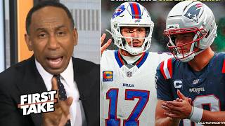 FIRST TAKE | Josh Allen or Drake Maye will win the AFC East title this season - Stephen A. claims