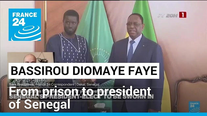 Bassirou Diomaye Faye, from prison to president of Senegal • FRANCE 24 English