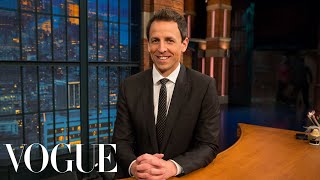 73 Questions With Seth Meyers | Vogue