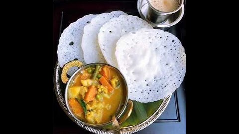 Is APPAM and Chicken Stew Curry Recipe a Delight for Easter? #shorts #trendingshorts #love #food