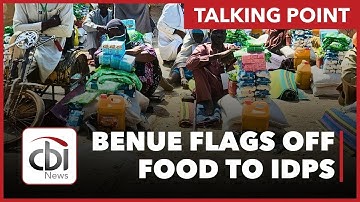 BENUE FLAGS OFF FOOD TO IDPs