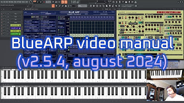 BlueARP arpeggiator video Manual 2024