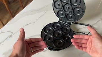 Review of DASH Mini Donut Maker Machine for Kid-Friendly Breakfast, Snacks on Amazon