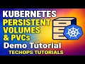 24. Kubernetes PVs & PVCs Demo in Minikube