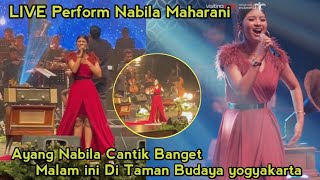 spesial Perform Nabila Maharani Cantik banget Di Taman budaya yogyakarta malam ini