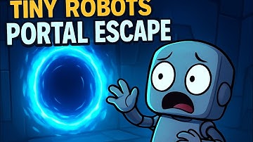 "Tiny Robots Portal Escape 🔥 | New Robot Puzzle Game | Android Gameplay Walkthrough" |  Usa Gaming👿.
