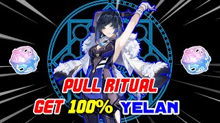 Yelan Pull Ritual To Win 50/50 | Get 100% Yelan | Genshin Impact