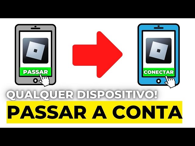 COMO PASSAR A SUA CONTA DO ROBLOX PARA OUTRO DISPOSITIVO