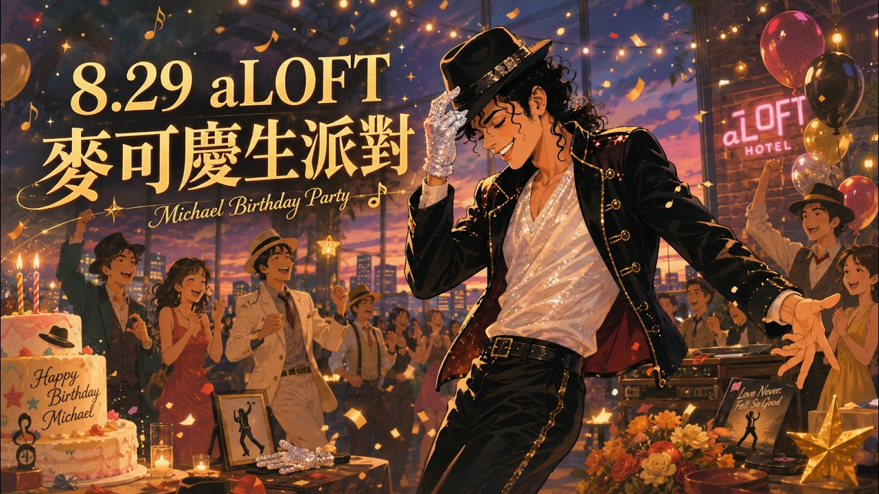 2026 8 29 那一夜，我們一起歡慶 Michael Jackson 的 68 歲生日 縮圖