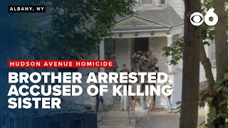 Brother arrested for sister's death after standoff with Albany police