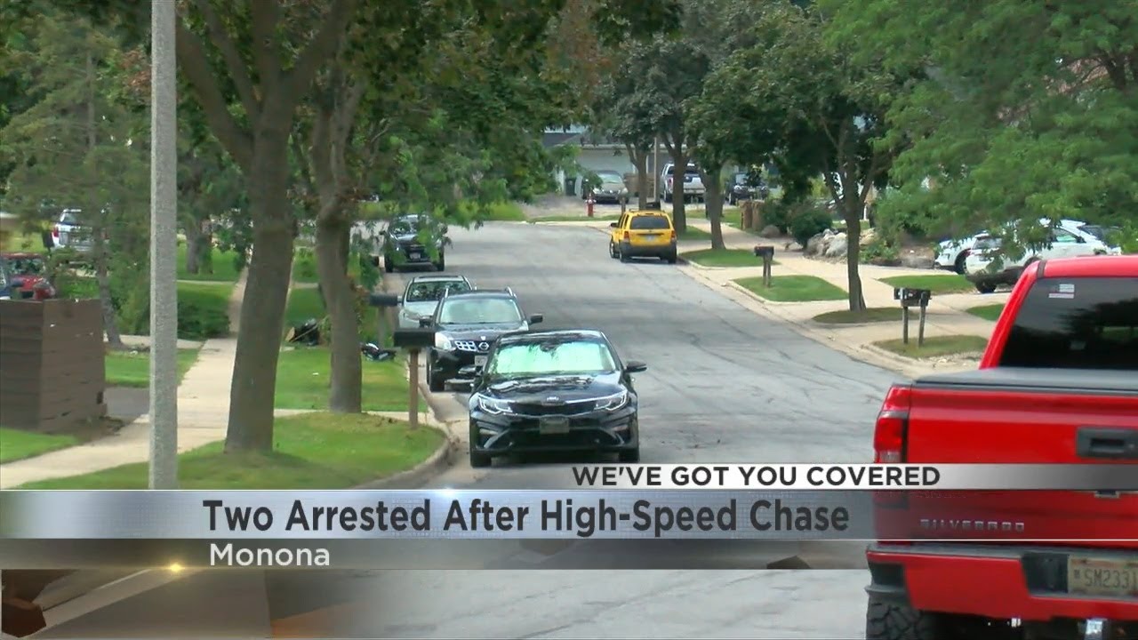 Two men in custody after high-speed chase - YouTube