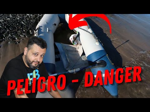 ES PELIGROSO: despegarse el suelo a una neumática hinchable a 1 milla!