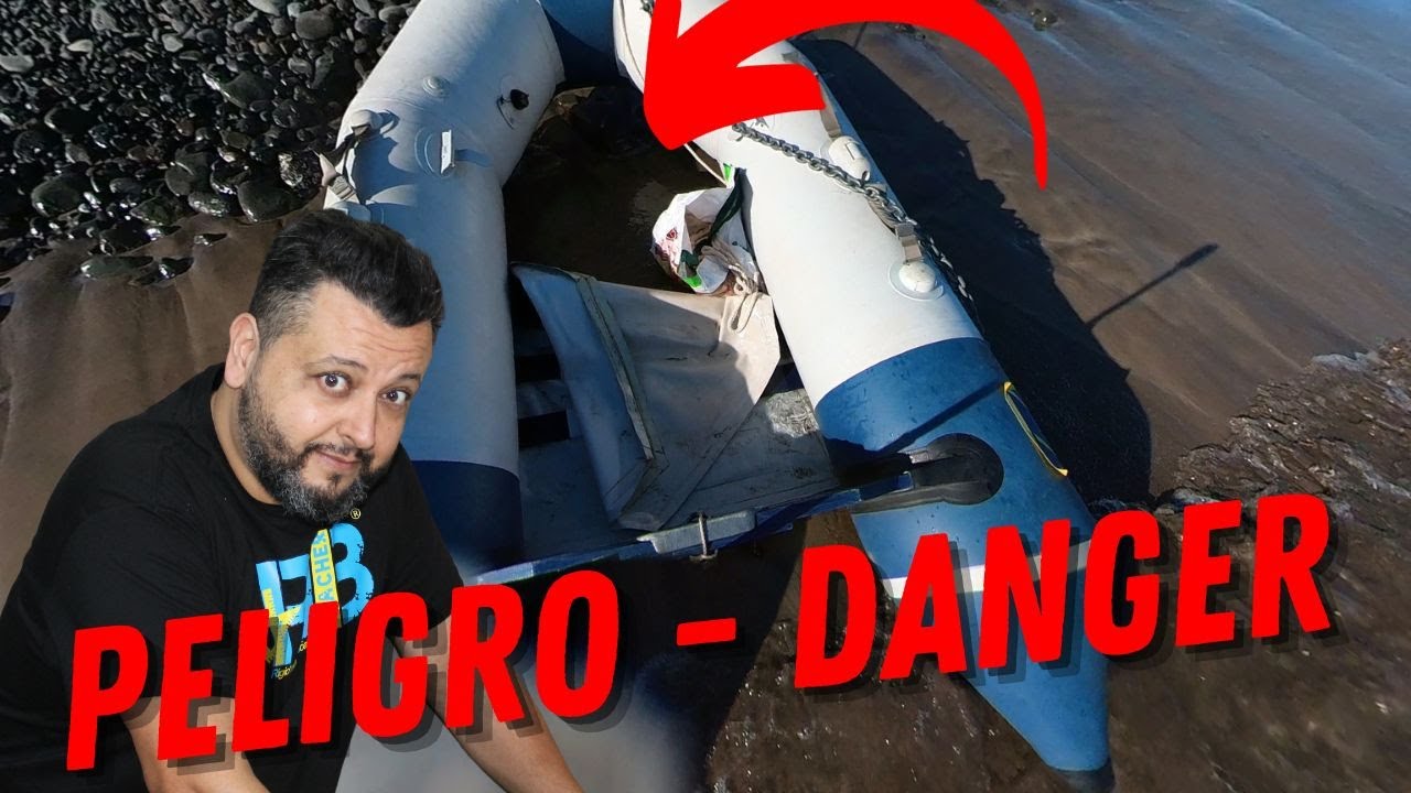 ES PELIGROSO: despegarse el suelo a una neumática hinchable a 1 milla!