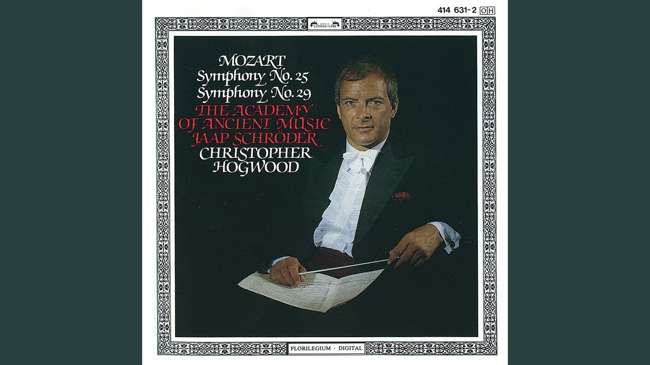 ホグウッド指揮エンシェント室内管弦楽団 モーツァルト交響曲第25番