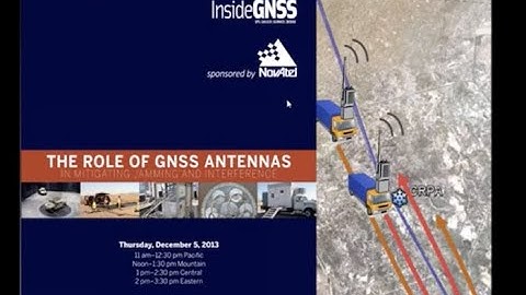 Inside GNSS Webinar Role of Antennas 12 5 13 Recording