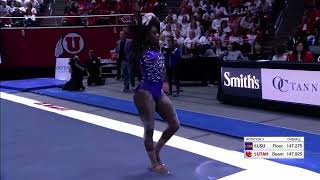 Kiya Johnson Floor LSU @ Utah 2023 9.900