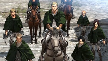 Attack on Titan (PS4): Story Mode | Walkthrough Part 9 (進撃の巨人) (60fps)