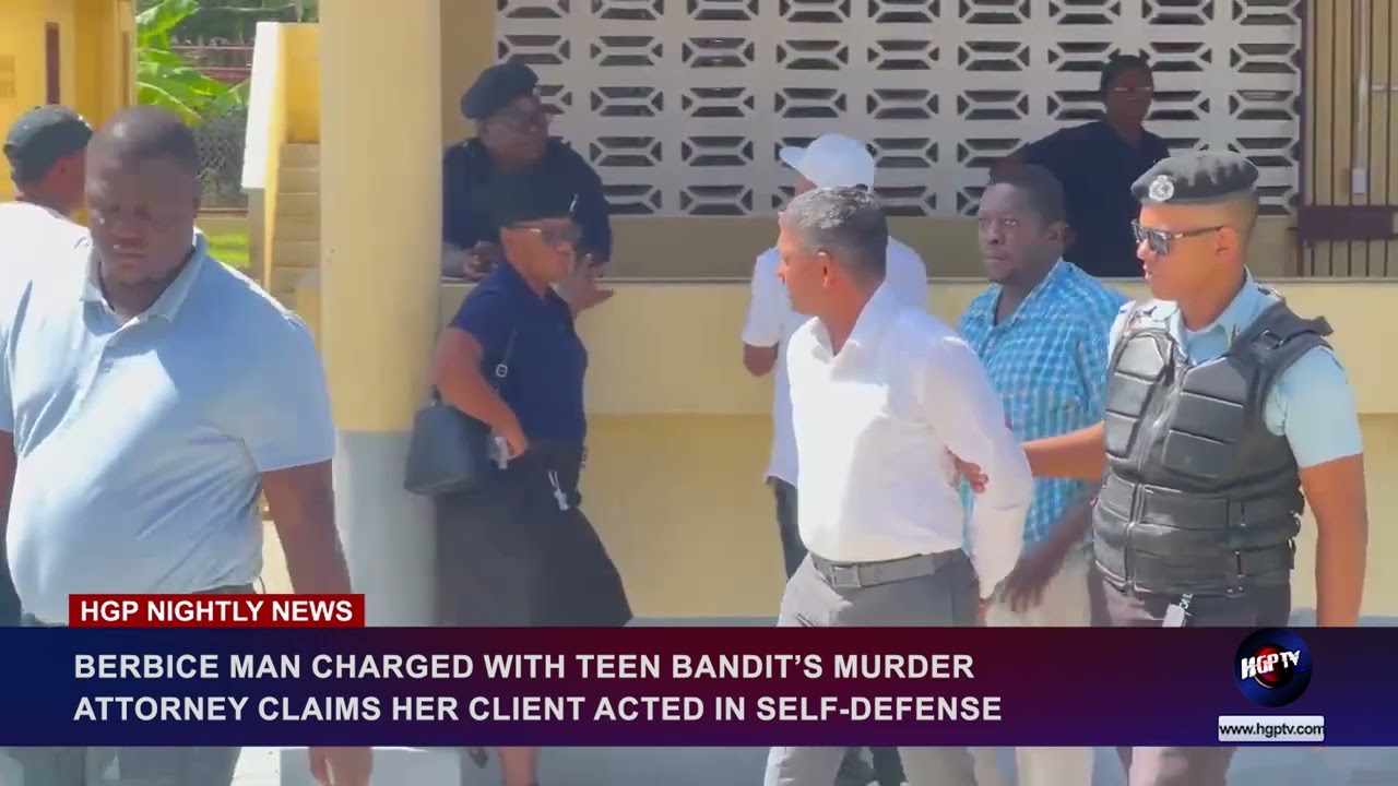 BERBICE MAN CHARGED WITH TEEN BANDIT’S MURDER, ATTORNEY CLAIMS HER CLIENT ACTED IN SELF-DEFENSE