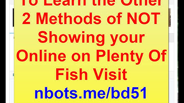 How to Show 👀 you