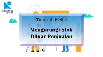 Mengurangi Stok di luar Penjualan (Input Item Keluar) di APLIKASI KASIR IPOS 5 #tutorialipos #ipos