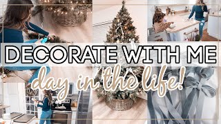 VLOGMAS DAY 3 | DECORATE WITH ME FOR CHRISTMAS | DAY IN THE LIFE OF A SAHM @BreaNolen