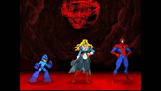 Fighting Game Bosses 214. Marvel Vs Capcom 2 - Abyss Boss Battle