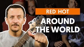 Around The World - Red Hot Chili Peppers (bass lesson)