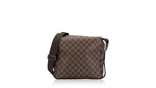 ❤️REVIEW - Louis Vuitton Naviglio Damier Azur Messenger Bag / Crossbody /  Shoulder Bag 