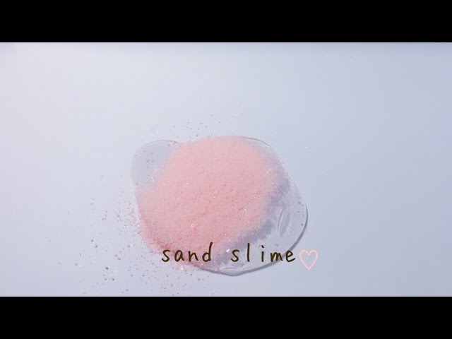 カラーサンドスライム【音フェチ】ASMR