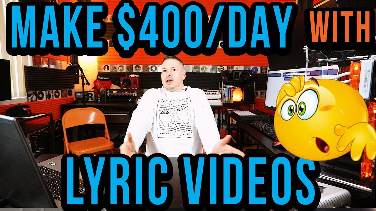 can you make money on youtube with lyric videos