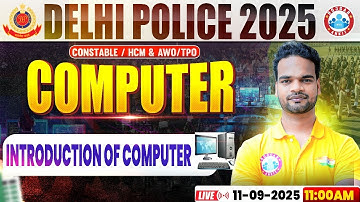 Delhi Police Computer Classes 2025 | Computer for Delhi Police | Delhi Police Computer MCQs