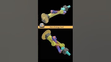 Most Efficient Power Transmission System #energy #machine #mechanism #engineering #automobile