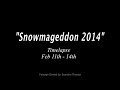 &quot;Snowmageddon 2014&quot; | Snow Storm in SC | Time-Lapse | Feb 11th - 14th