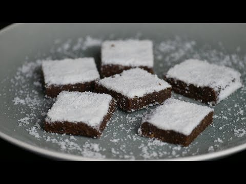 No Bake Chocolate Tahini Dessert Bars | Vegan, Gluten-free