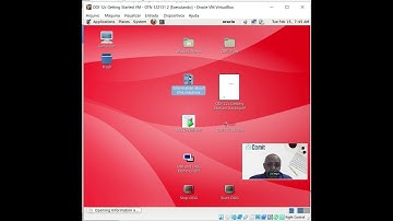 ODI VM - Exploring the VM Desktop, Users and Passwords