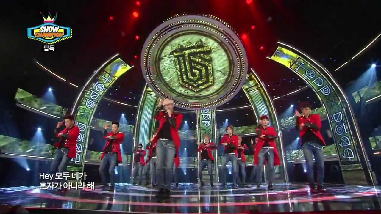 TopDogg - Open The Door, 탑독 - 들어와, Show Champion 20140122