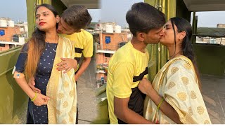 Kissing Prank On My Wife || PrankGone Hard Kiss || Kissing Wife || Prank in India || Kaushal Chauhan