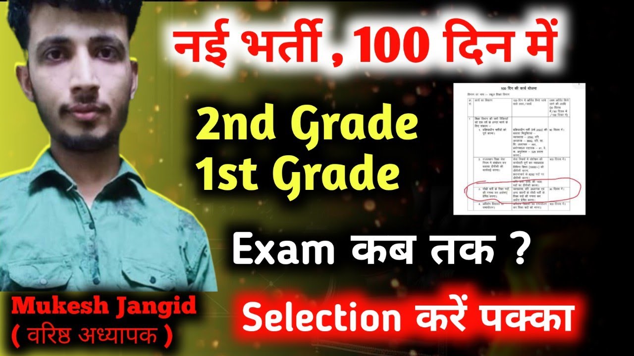Rpsc second grade new vacancy 2024 rpsc first grade new vacancy 2024