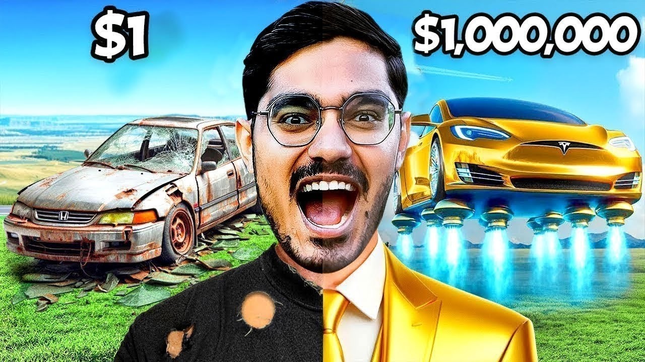₹1 vs ₹6,00,00,000 Car   सबसे सस्ती और सबसे महंगी सुपर कार🔥