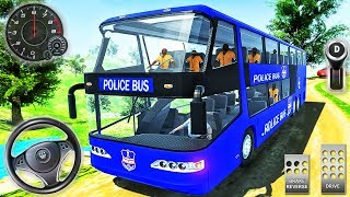 Police Bus Driving Simulator - Offroad Transport Duty Drive - Android GamePlay screenshot 3