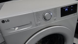 LG F4V309WNW 1400 Spin 9Kg Washing Machine