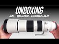 Teleobjektiv Sony FE 200-600 mm &amp; Sony SEL-14TC 1.4x Telekonverter | Unboxing-Video | 4k 60fps #sony