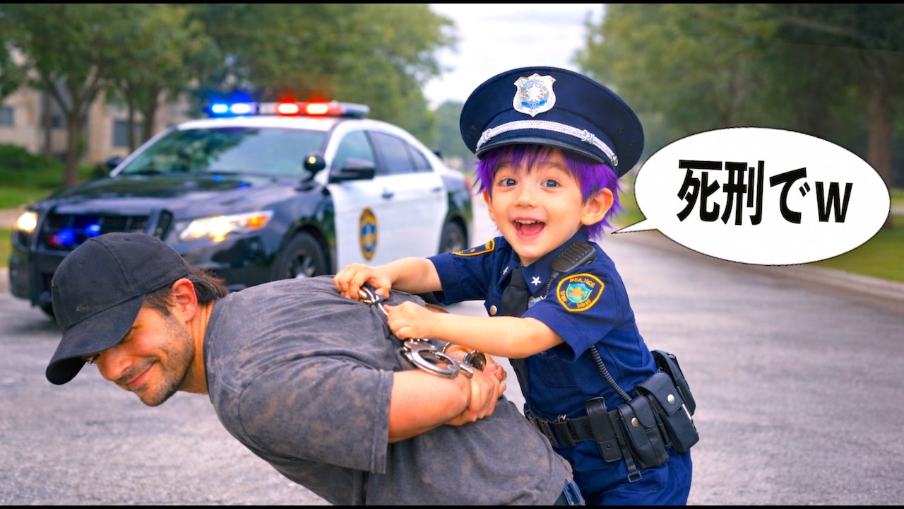 職場体験で警察になって無双する小学生【コント】