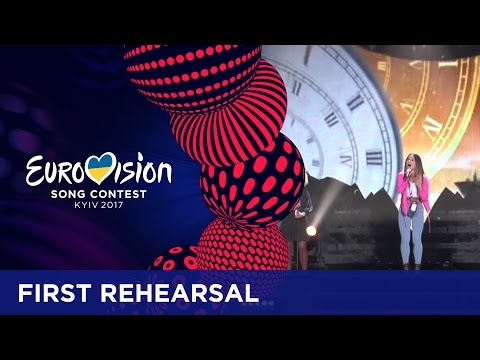 Lindita - World (Albania) First rehearsal in Kyiv