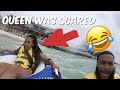 HILARIOUS VIDEO OF QUEEN DOING WATER ACTIVITIES | WE GAVE OUR BUTLER $129,120